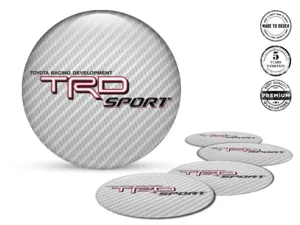 Toyota TRD Decalcomania Cerchi Edizione Etichette Epox Pregiate